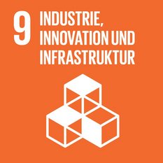 Icon des SDGs Industrie, Innovation und Infrastruktur