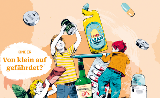 Titelbild BfR2GO Ausgabe 1/2024, Schwerpunkt Kinder in der Risikobewertung