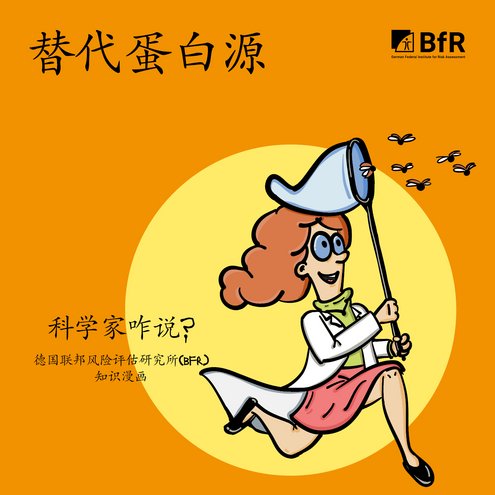替代蛋白源 科学家咋说? 德国联邦风险评估研究所(bfr) 知识漫画