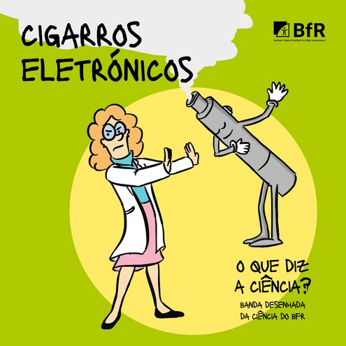 cigarros eletr&oacute;nicos o que diz a ci&ecirc;ncia? banda desenhada da ci&ecirc;ncia do bfr