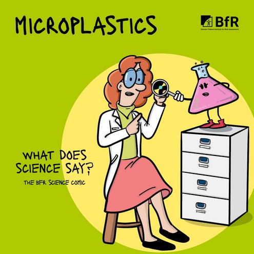 microplastics what does science say? the bfr science comic