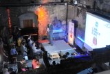 Auftakt zum 1.BfR-Science Slam in der Ruine des Medizinhistorischen Museums der Charité