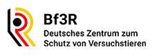 Das Logo des Deutschen Zentrums zum Schutz von Versuchstieren (Bf3R)
