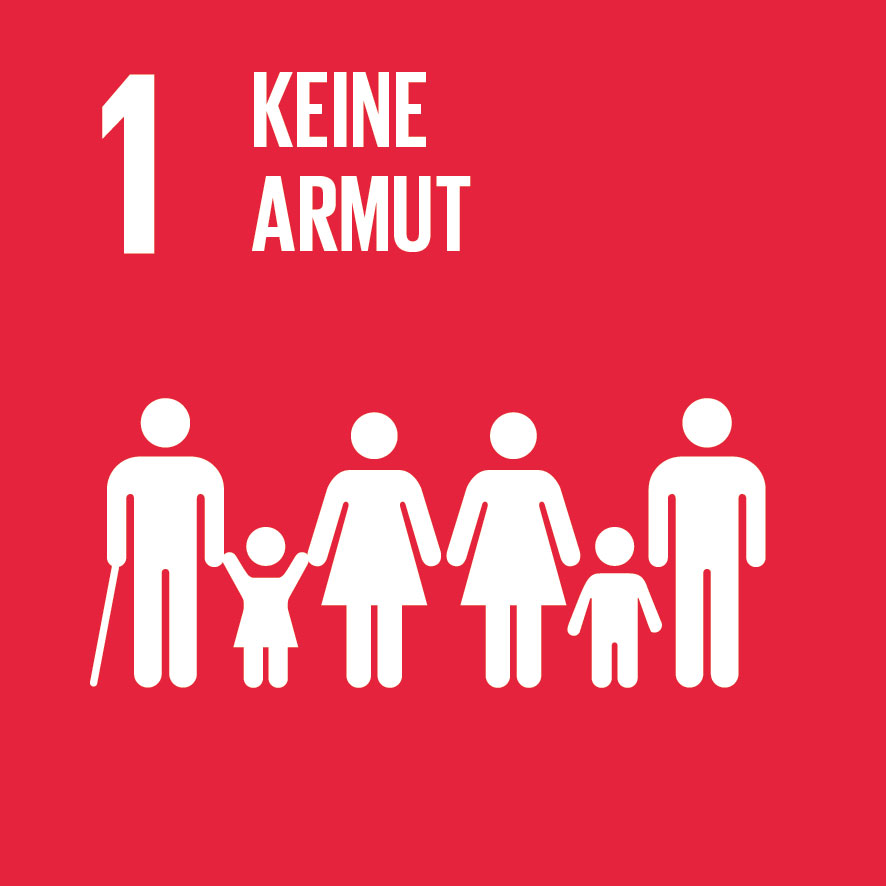 SDG Icon DE - Ziel 1: Keine Armut