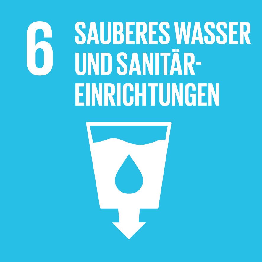 SDG Icon DE - Ziel 6: Wasser
