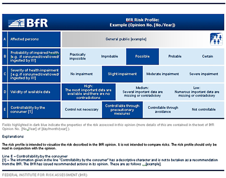 BfR Risk Profile