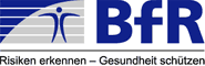 BfR-Logo, Risiken erkennen - Gesundheit schützen