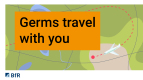 Germs travel with you